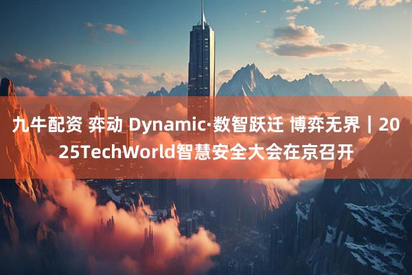 九牛配资 弈动 Dynamic·数智跃迁 博弈无界｜2025TechWorld智慧安全大会在京召开